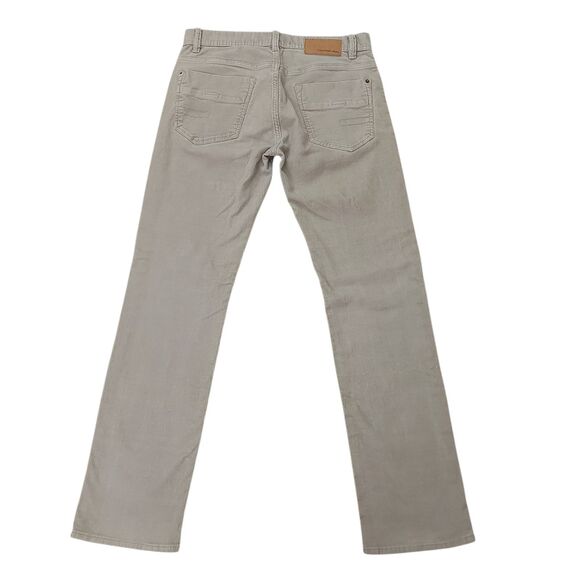 Calvin Klein Jeans Corduroy Pants Mens 30x31 Beige Straight Leg Work Preppy - Picture 5 of 11